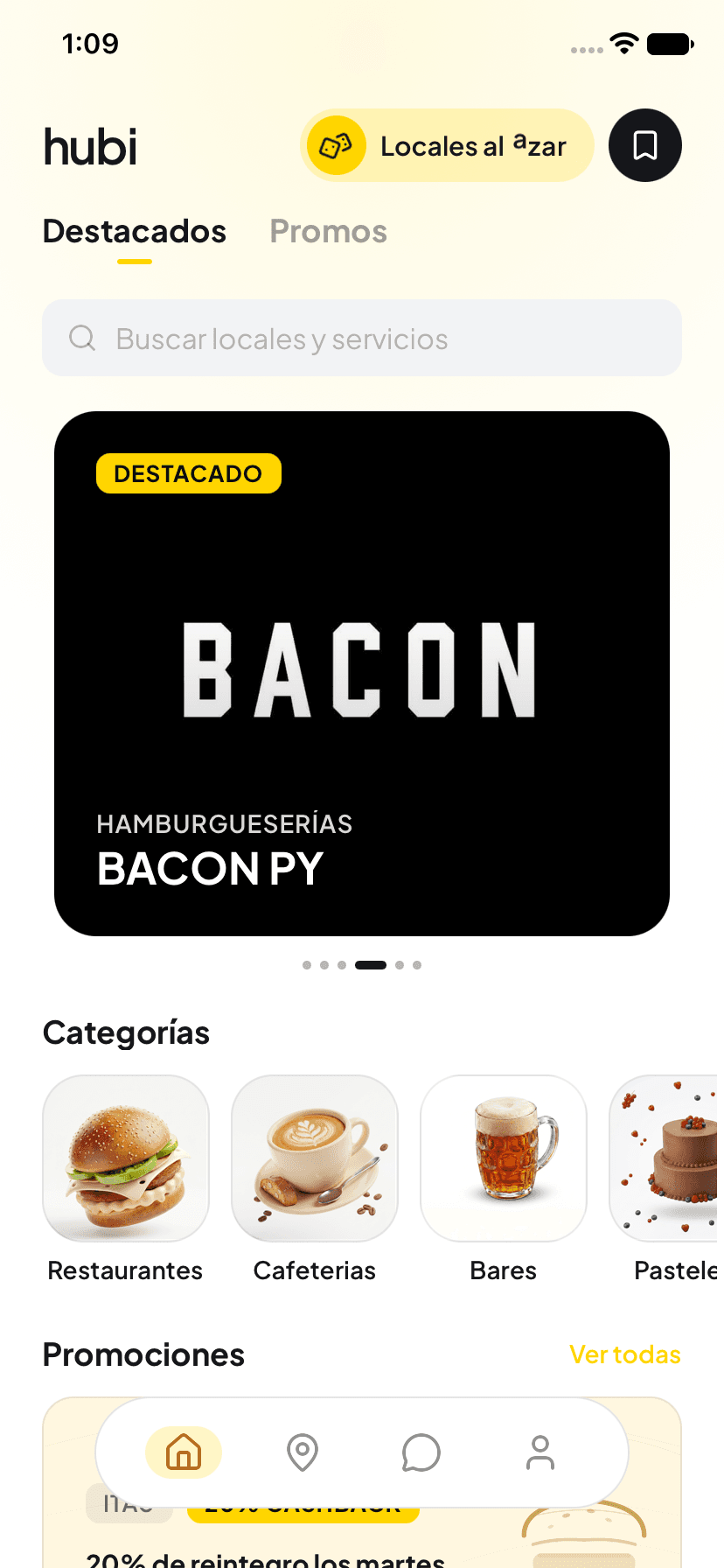 Captura de Hubi: Descubrimiento